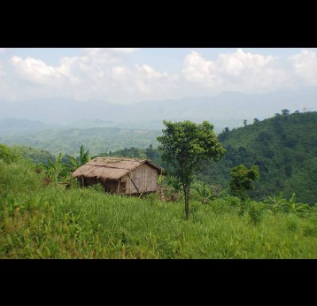 Located near the Indian and Burmese border, the Chittagong Hill Tracts is the only hilly area in Bangladesh. Though scarcely populated compared to the rest of the country, it is particularly poor, partly because of the lack of arable land. Credit: Pierre Prakash, EU/ECHO, September 2012