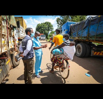 Vaccination contre la poliomyélite au Malawi - 24 mars 2022 – Crédit : OMS/AFRO
