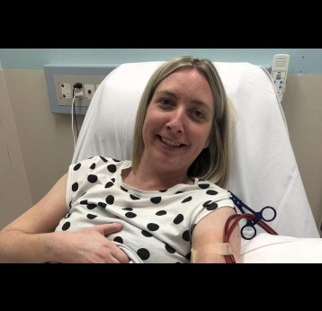 Sarah Joyce. Credit: Meningitis Research Foundation.