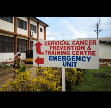 Cervical Cancer Prevention and Training Centre. Credit: Edinam Awo Amewode