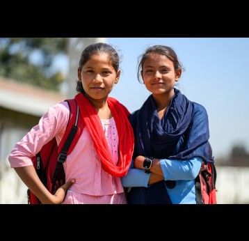 HPV Campaign in Narainapur, Nepal. Credit: Gavi, Ajay Maharjan