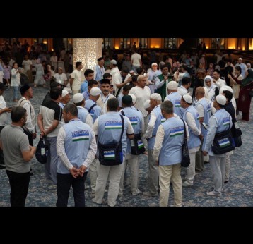 The Uzbekistan's Committee for Religious Affairs Pilgrims. Credit: Rasulova Madina