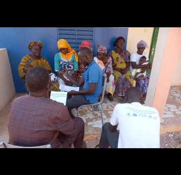 An RA focus group, Uganda. Credit: JSI