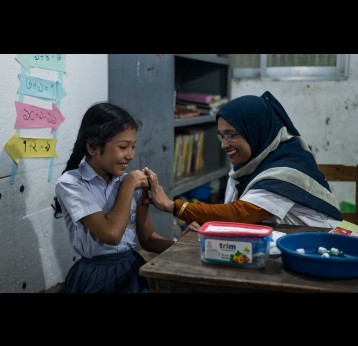 Gavi-supported HPV vaccination, Bangladesh, October 2023. Credit: Gavi/2023/Ashraful Arefin