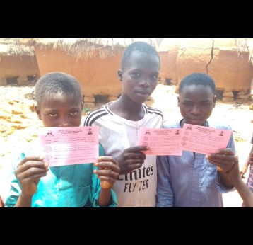 Children after receiving yje meningitis vaccine in Kebbi, Nigeria. Credit: Nuoluwapo Abdullah, UNICEF