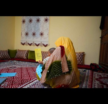 Depuis juillet 2025, la Mauritanie utilise le vaccin hexavalent, qui réunit en une seule injection la protection contre six maladies infantiles. Crédit : Yamina Bendaïda