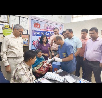 Launch of the free birth-dose vaccination initiative at a Private Health Facility in Sambhal, Uttar Pradesh (India)
