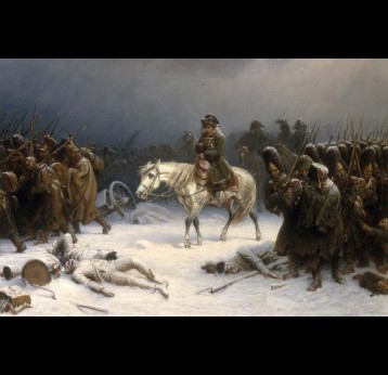 Napoleon's retreat from Moscow. Credit: Barbieri et al., Current Biology