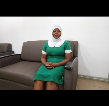 Nurse Rahinatu Abdul Fatau.
