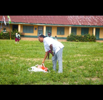 Zipline delivery of malaria vaccines in Nigeria. Credit: Zipline