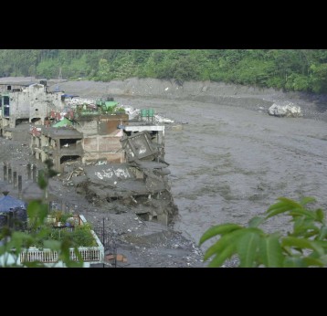 Flood-affected area, Nuwakot, Nepal. Credit: Nimesh Rai