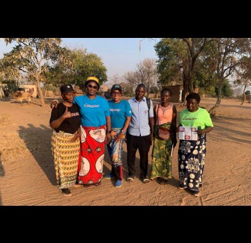 Cervical cancer awareness campaign in Petauke. Credit: Karen Nakawala