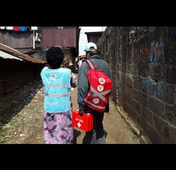 Community Health Promoters combat Hepatitis B by bridging the gap between vulnerable populations and clinical care. Credit: Joyce Chimbi