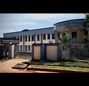 The Ebola Isolation Unit in Kampala. Credit: John Agaba