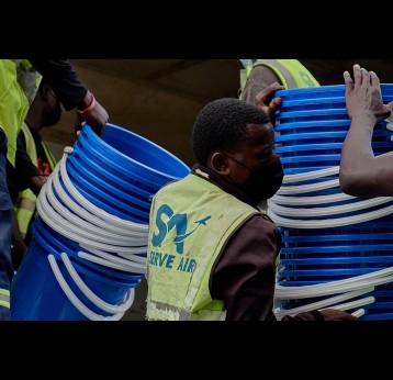Advances in diagnostics, treatments and public health interventions are only effective if they can actually reach affected communities quickly and reliably. Image: REUTERS/Gradel Muyisa Mumbere