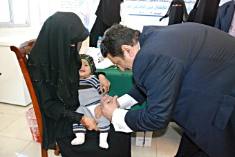 Yemen pneumo rollout first jab