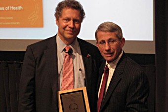 Dr Seth Berkley and Dr Anthony Fauci, NIAID May 2012