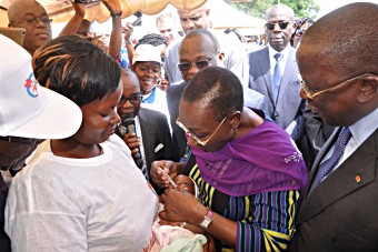 Cote d'Ivoire rotavirus launch - Minister