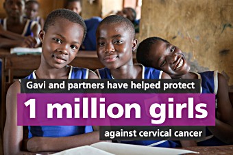 Find out more about Gavi support for the human papillomavirus vaccine