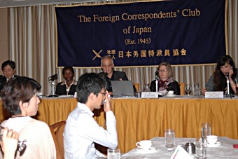 May 2010 Japan press club D Ferreira J Tanguy