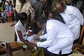 Cameroon pnuemococcal launch June 2011