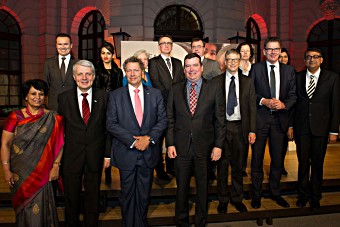 Industry and private sector leaders meet with Gavi and Bill Gates ahead of the Replenishment Conference in Berlin, Germany