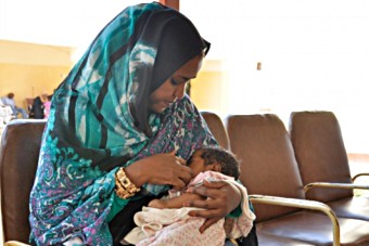 Sudan rota rollout - mother and child 18082011
