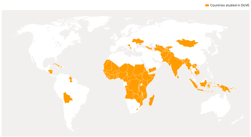 Country map dove