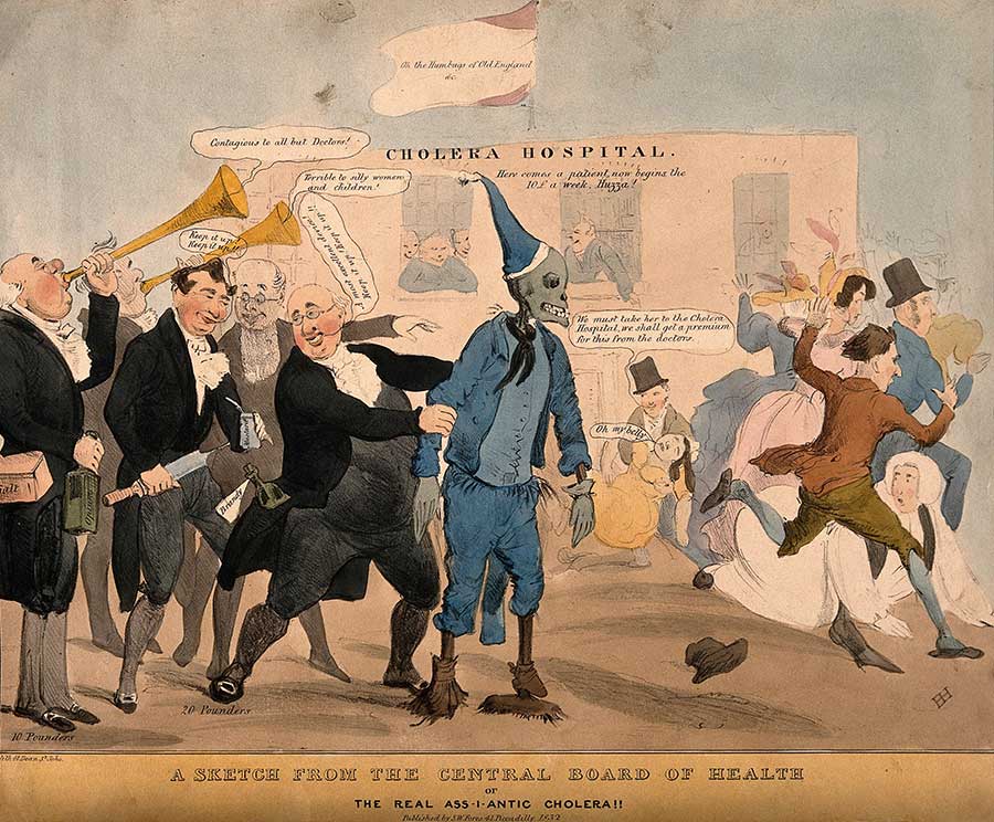 Image: from the 1832 epidemic