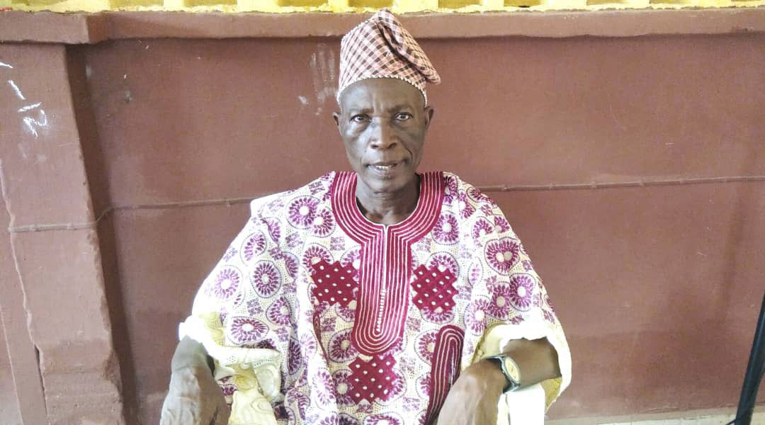 Alhaji Abimbola Odelade, Ward Development Committee Chairman, Ibadan, Nigeria.