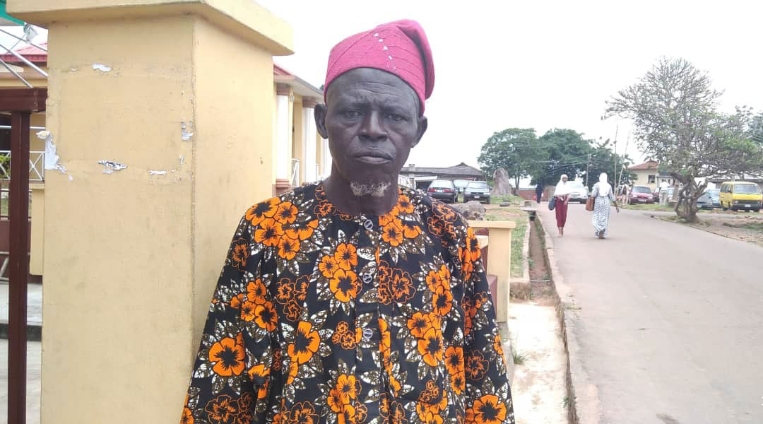 Alhaji Busari Maminu, Ward Chairman, Ibadan, Nigeria. Photo Credit: Ijeoma Ukazu