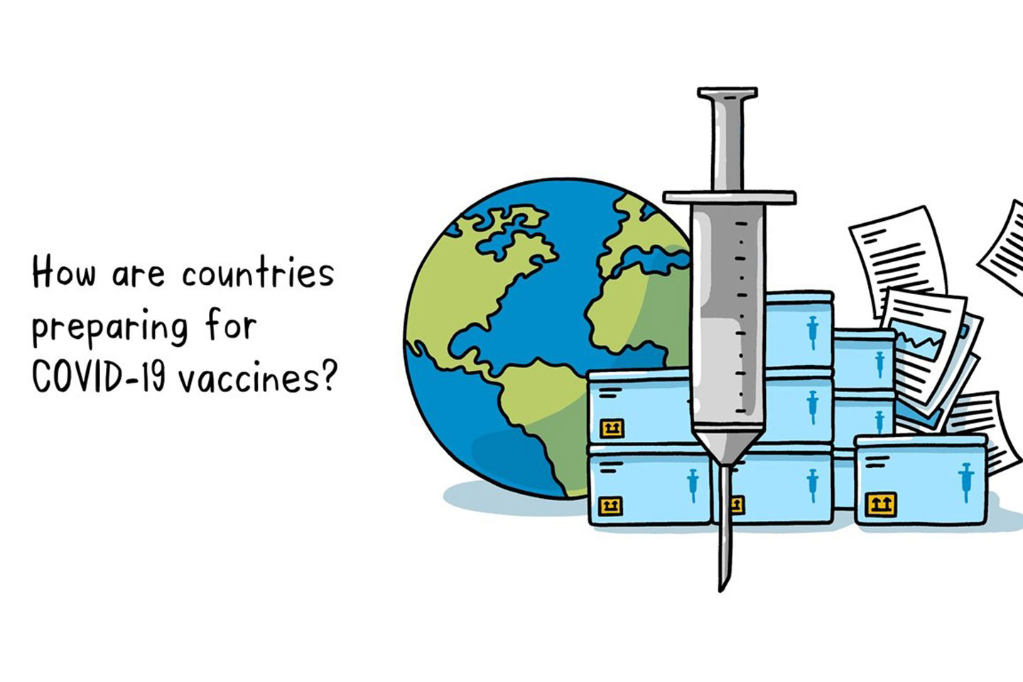 How are countries preparing for COVID-19 vaccine?