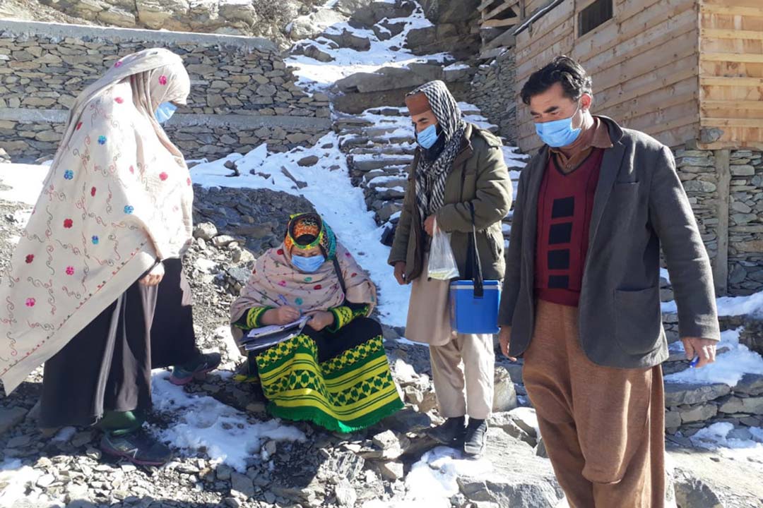 Zubaida Bibi leads a team in Khyber Pakhtunkhwa province in the country’s north. © WHO/EMRO
