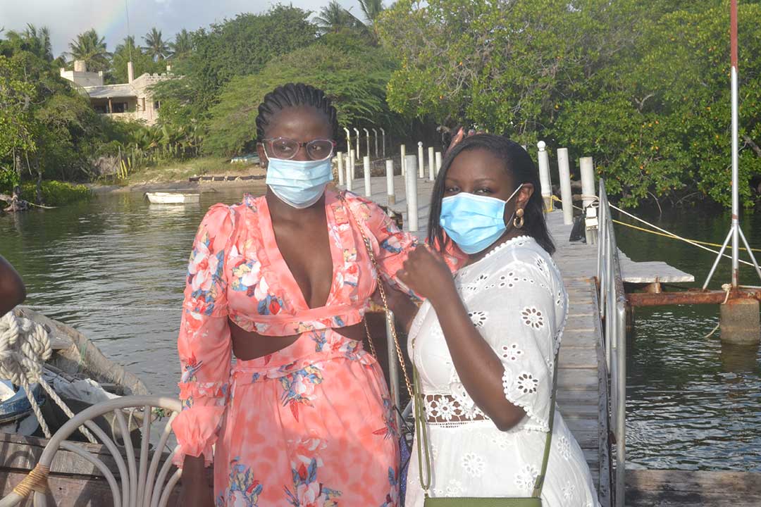 Domestic tourists preparing to explore the Malindi Marine Park in Kilifi, Kenya