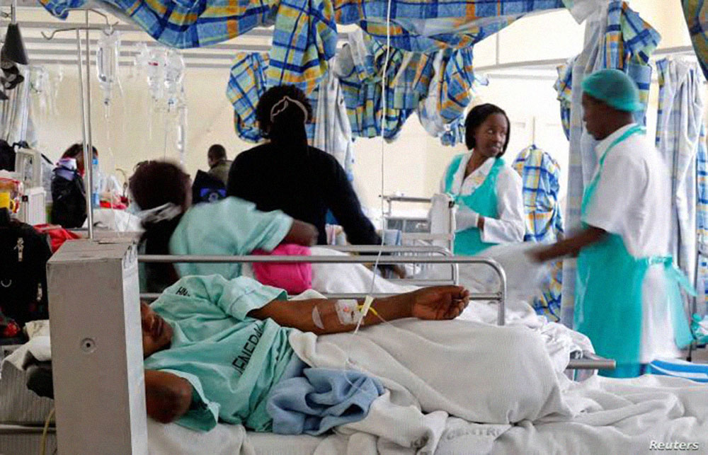 Cholera victims receiving treatment at a health facility in Bauchi Credits: Bauchi State Government, Ripplesnigeria, Dailyvendor