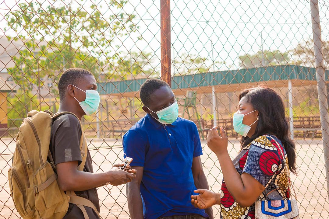 Friends reunited after COVID vaccine