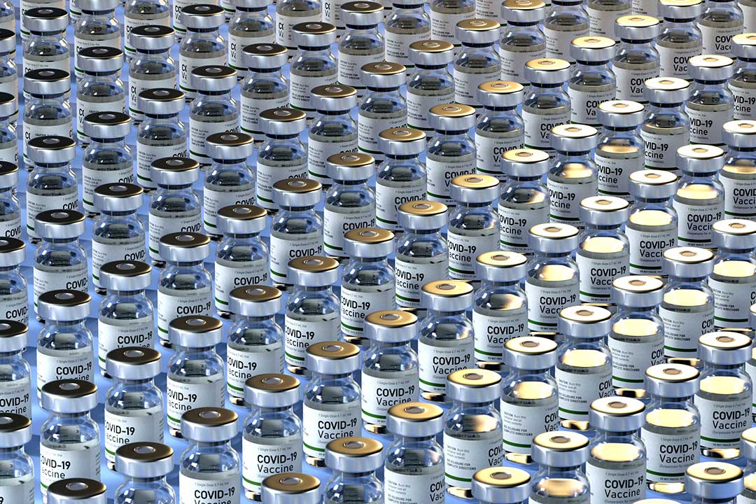 COVID vaccine vials
