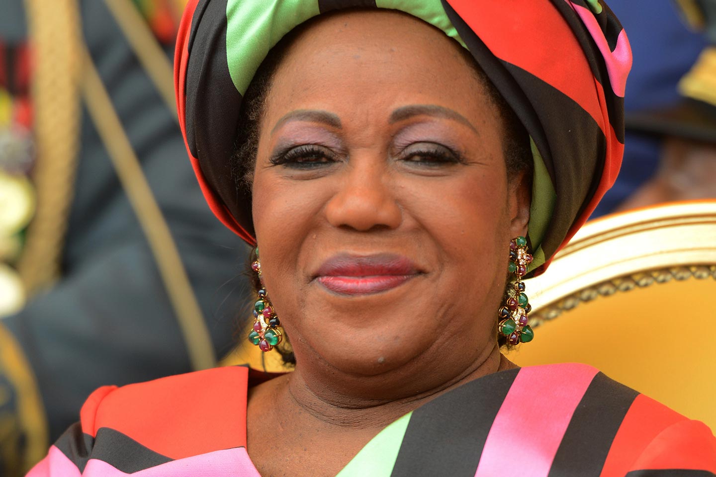 H.E. Madame Antoinette Tchibota Sassou-Nguesso, First Lady of the Republic of Congo, President of the Organization of African First Ladies for Development. Credit: OPDAD
