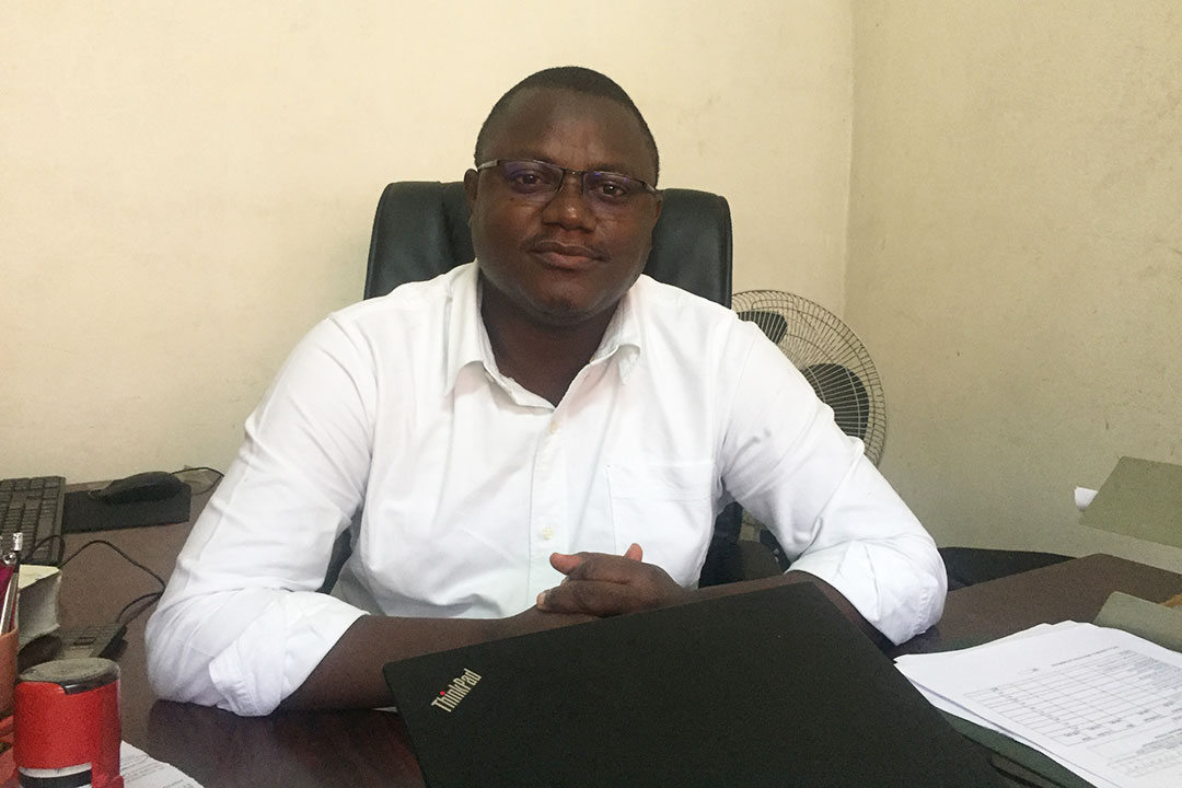 Dr Armel Nzeyimana, médecin chef de district mairie Centre. Crédit : Diane Ndonse