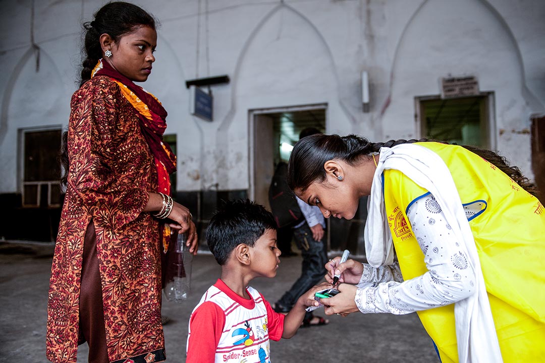 The efforts to stop polio promise to prevent innumerable children from lifelong paralysis. Credit: Gavi/India/Manpreet Romana