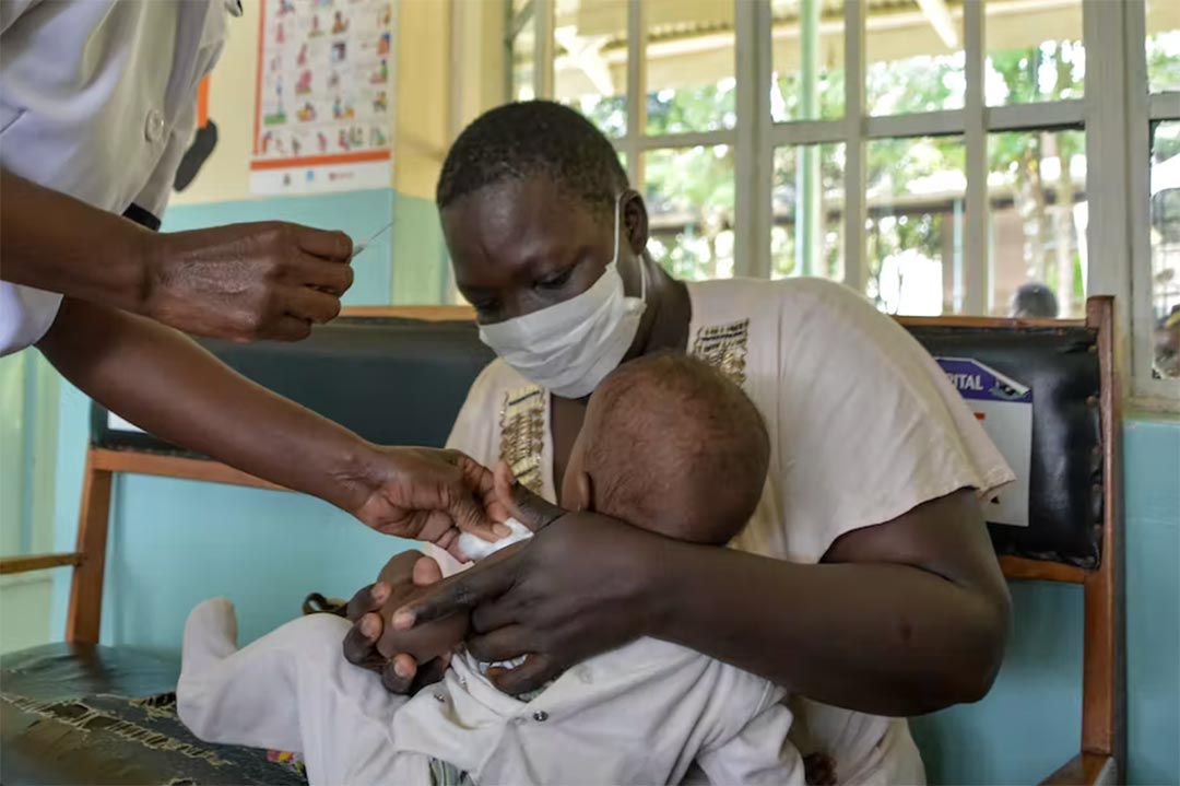 The first malaria vaccine, Mosquirix, was approved by the WHO in 2021. Brian Ongoro/AFP via Getty Images