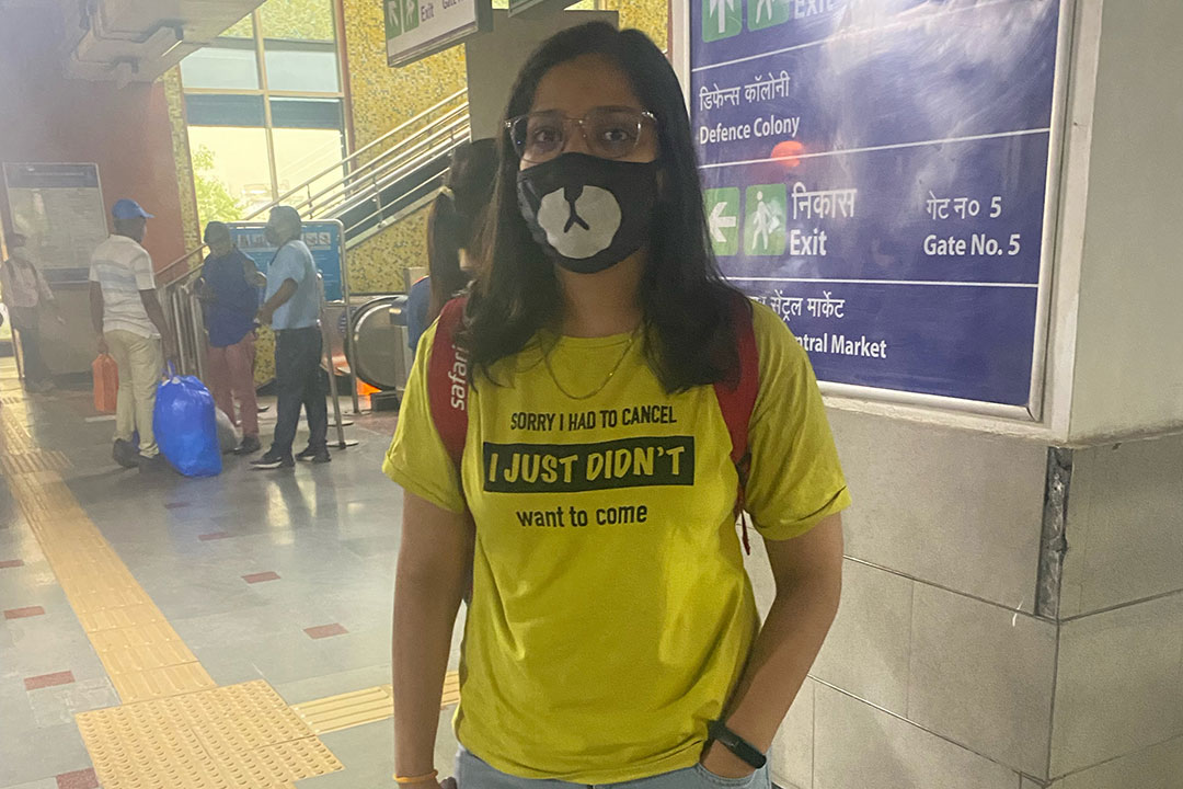 Riya Aggarwal, Metro commuter