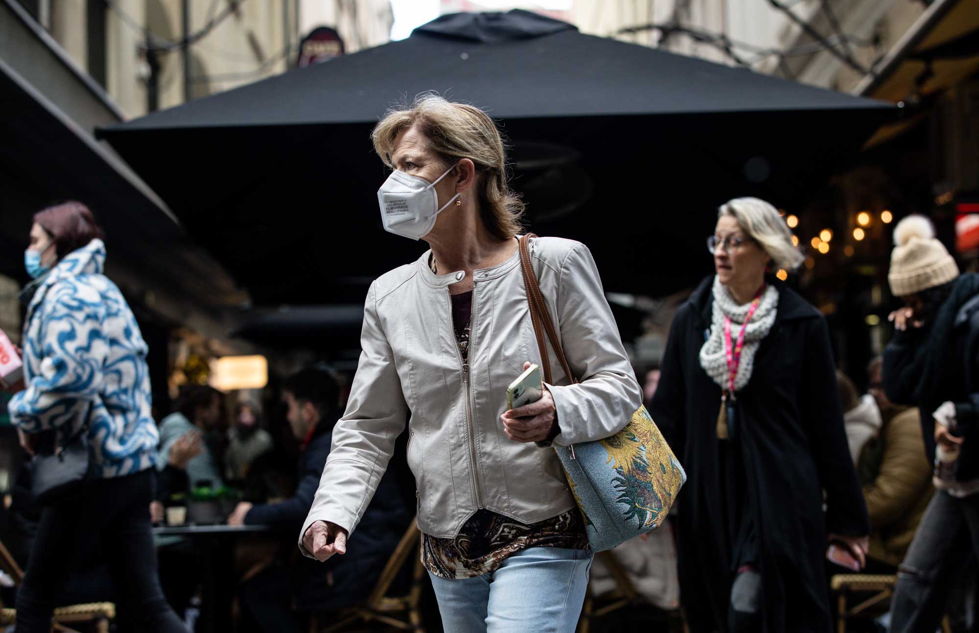 Effectiveness of Face Mask or Respirator Use in Indoor Public