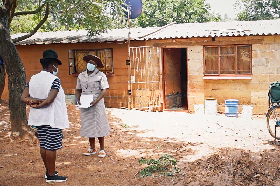Reaching remote residents where they live is arduous — and crucial. Credit: Lungelo Ndhlovu
