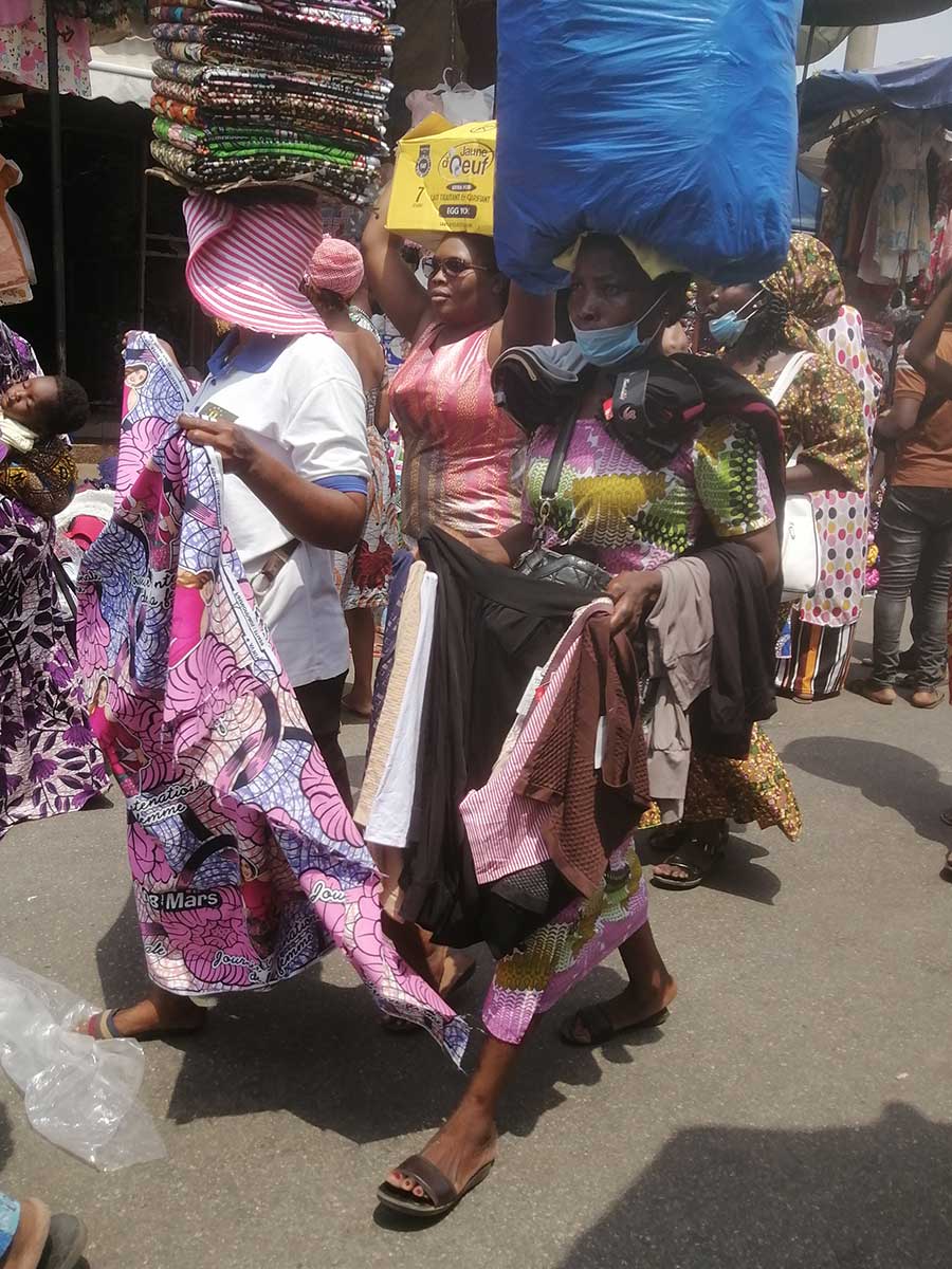 Agie Esiyeye market, Togo