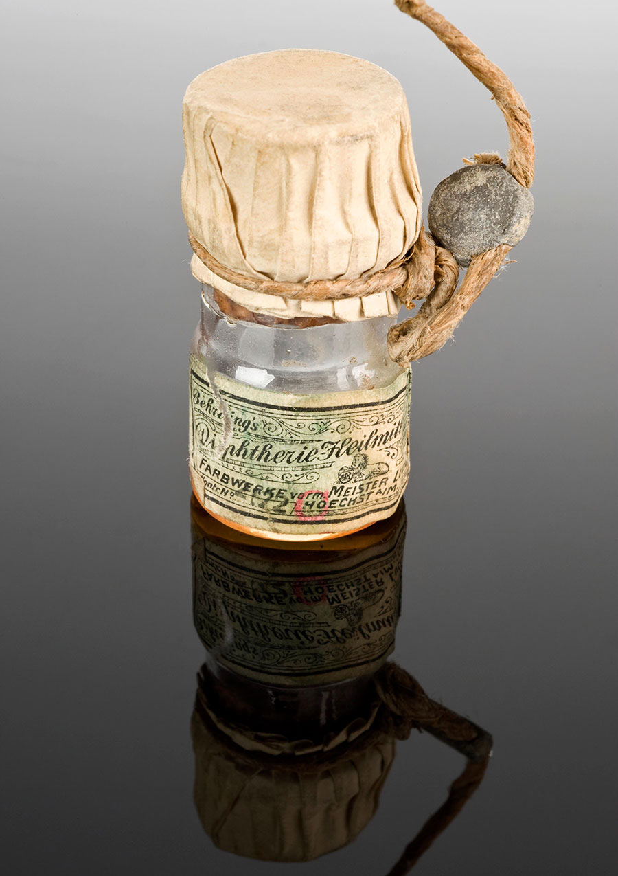 Credit: Bottle of Behring's diphtheria remedy