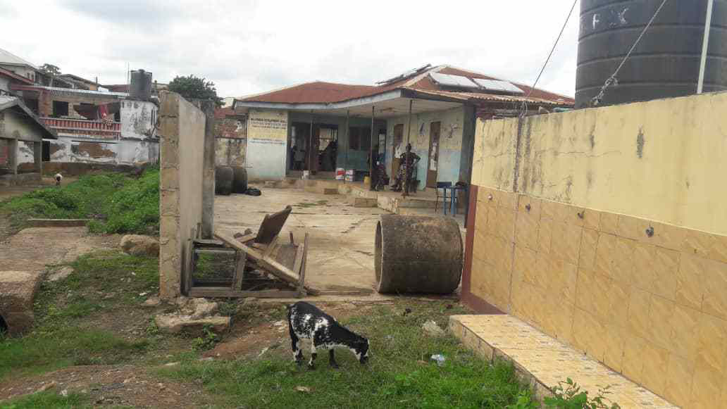 Bode PHC before the renovation. Credit: Royal Ibeh