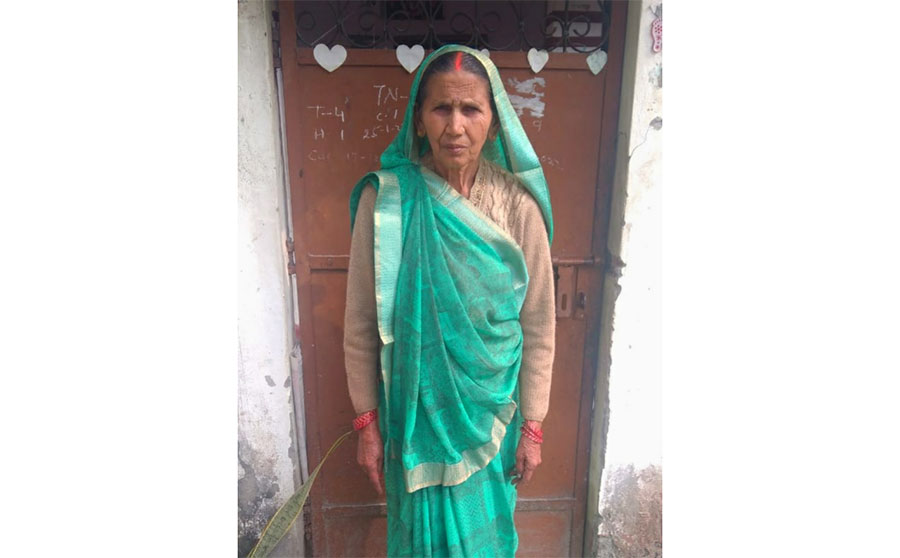 Champa Devi, Asha worker at Chirgoda village