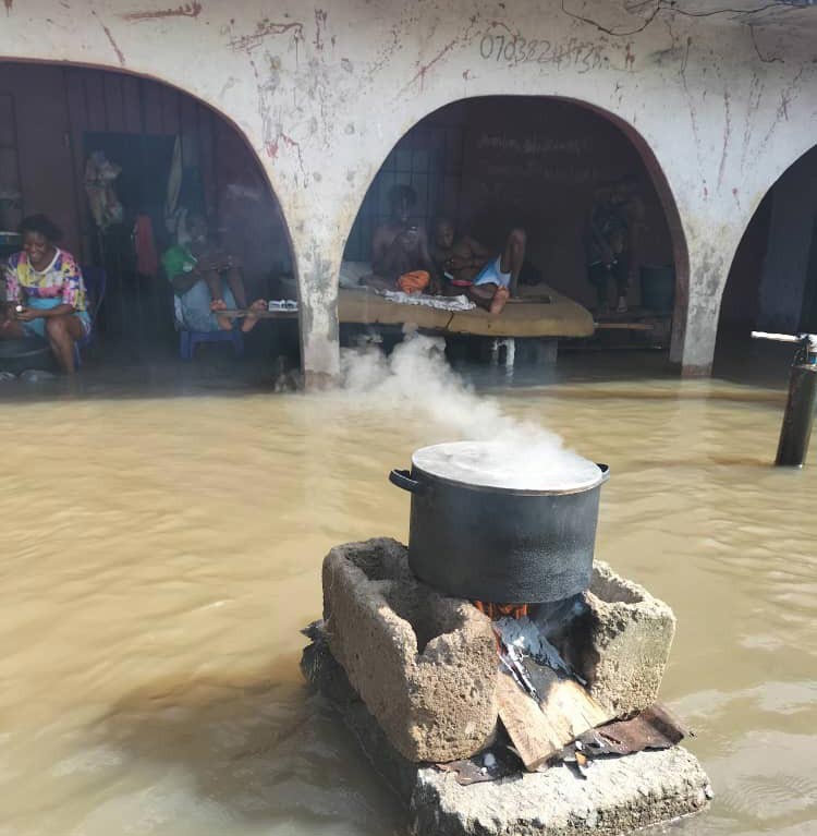 Food being prepared. Credit: Eric Dumo