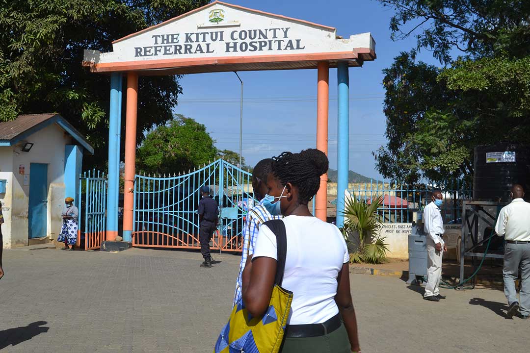 Kitui County Referal hospital where the main Kangaroo Mothers Care Facility is located in Kitui, Kenya